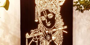 Lord Radha Krishna LED Photo Frame