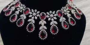 Party Wear Imitation Stone Necklace