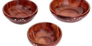 Wooden Bowl Set