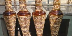 Wooden Handicraft Flower Pot