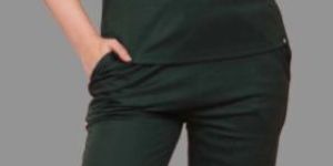 BLUELINK Green Stylish Night Suit Top Bottom Set for Women