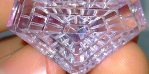 Amethyst Fantasy Cut Carving Gemstone