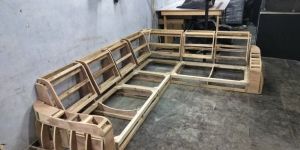 Wooden Sofa