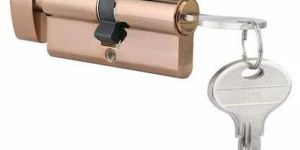 Rose Gold 70mm OSK Mortise Cylinder Lock