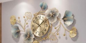 Iron Wall Decor Clock