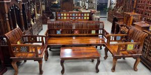 Wooden Sofa Set