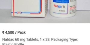 Daclatasvir 60 Mg Tablet