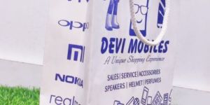 Single Colour Printed Mobile Bag