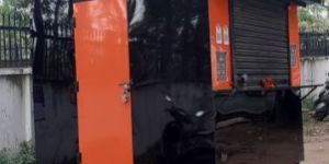 Stainless Steel Fast Food Cart