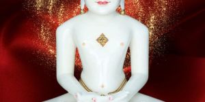 Marble Jain Mahaveer Statue