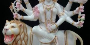 Marble Durga Murti