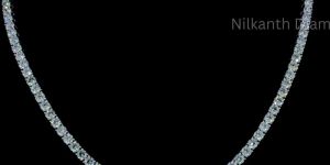 Round Diamond Necklace