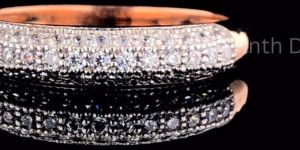 E-F/VVS-VS Round Cut Lab Grown Diamond Engagement Ring