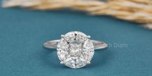 Marquise Diamonds Ring