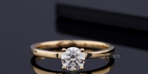 Round Lab Grown Diamond Ring