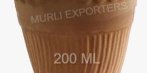 200 Ml Terracotta Kullad Glass