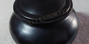 Black Terracotta Handi
