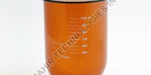 Dissolution Amber Glass Vessel