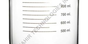 Dissolution Clear Glass Vessel