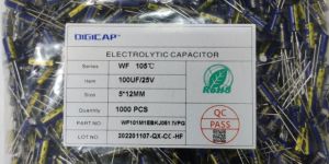 100 MFD - 25 VDC Electrolytic Capacitor