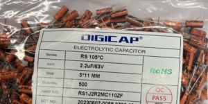 2.2 MFD- 63 VDC Orange Capacitor