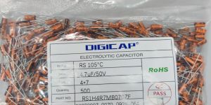 4.7 MFD - 50 VDC Miniature Capacitor