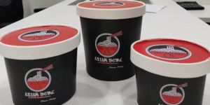 Paper Food Container with Lid