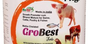 (Metho Chelated Mineral Mixture For Cattle, Poultry & Aqua) (GroBest Forte 1 Kg.)