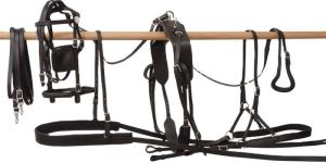 Fully Adjustable Deluxe Leather Harness