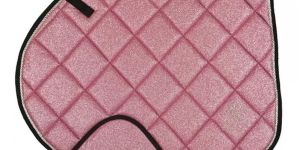 Pink Glitter Jump Saddle Pad