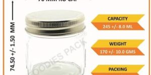 250ml Small Mason Glass Jar