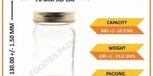 450ml Big Mason Glass Jar