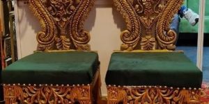 Wedding Throne Wooden Chairs