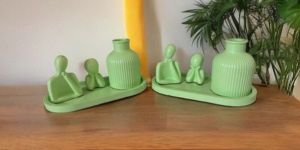 Combo of Stoneware Vase