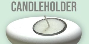 Stoneware Tea Light Candle Holder