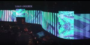 Lightweight Curvable LED Video Display Screen