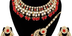 Imperial Wedding Kundan Choker Necklace Set