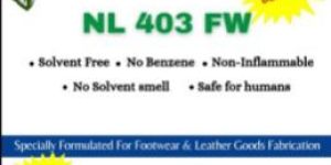 Natural Rubber Latex Adhesive (NL 403 FW, NL 302 FW, NL 302T FW)