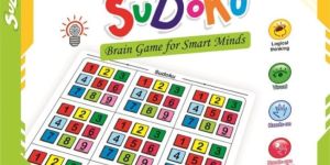 Kraftsman Wooden Sudoku Puzzle Board Game