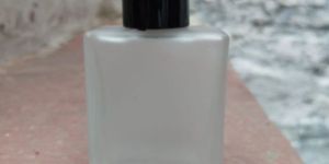 Glass Frosted Perfume Bottle
