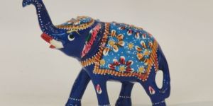 Metal Hand-painted Elephant 3