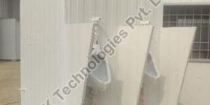 White Portable Toilet