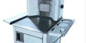 3 Burner Gas Shawarma Machine