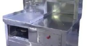 Shawarma Machine with Counter