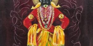 Vitthal Painting on Canvas
