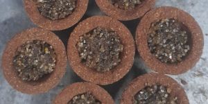 Brown Sambrani Dhoop Cup