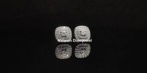 Natural Solitaire Halo Lightcatcher Diamond Earrings