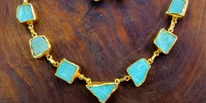 Natural Stone Necklace Set