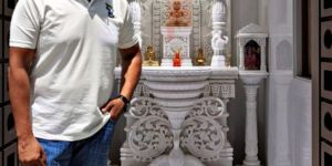 Pure Makrana White Marble Temple