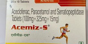 Aceclofenac Paracetamol and Serratiopeptidase